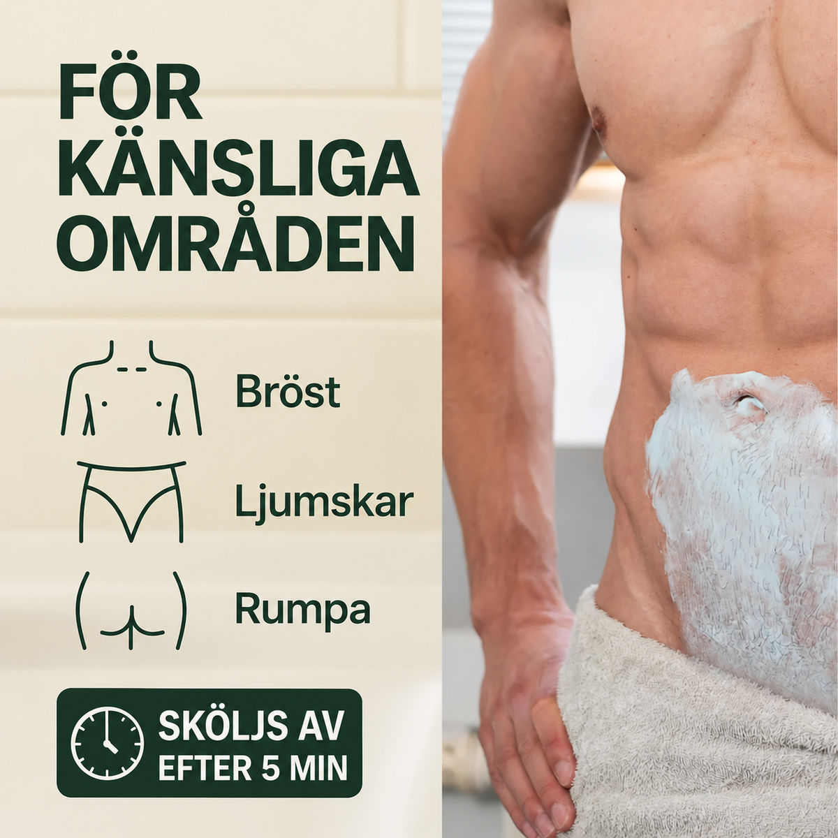 Rasura – Hårborttagningskräm